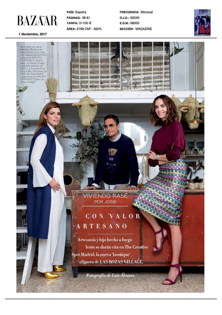 H's Bazaar. Noviembre 2017