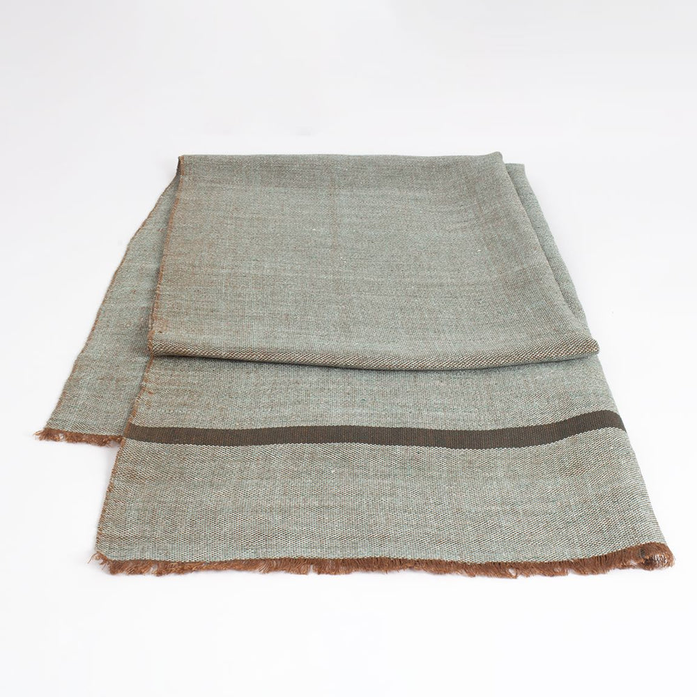 Mantón de lino 100% elaborado a mano en Segovia por ÁBBATTE