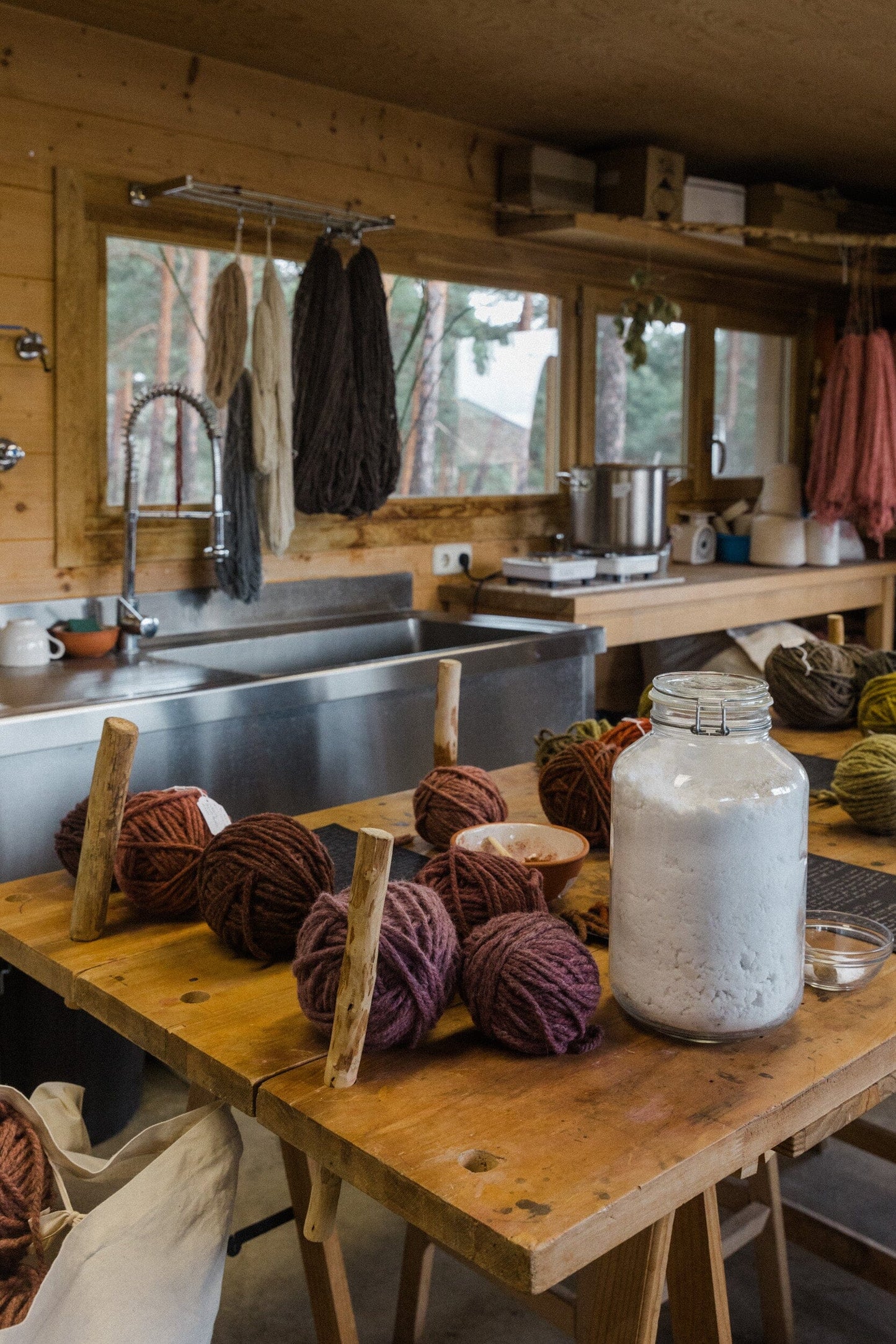 Taller de tinción con Rubia Tinctorum